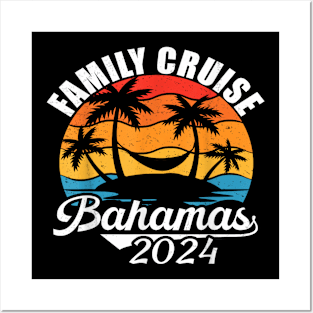 Family Cruise Bahamas 2024 Summer Matching Vacation 2024 Posters and Art